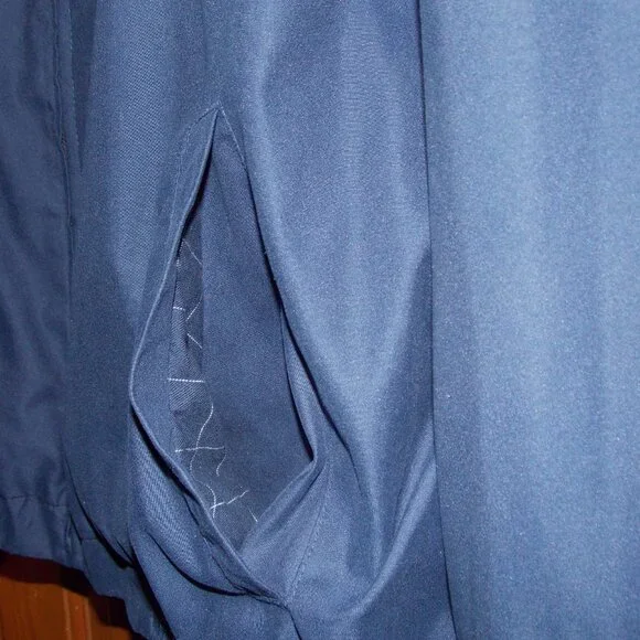 Polo Ralph Lauren Jacket Mens XXL Blue Harrington Plaid Lined Vintage - Picture 7 of 14